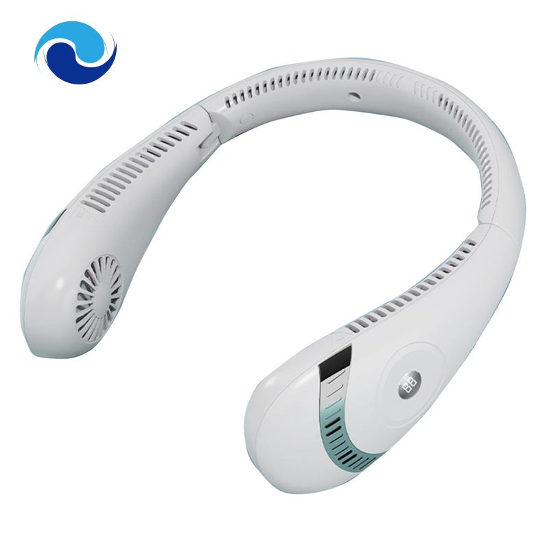 Quạt Làm Mát Đeo Cổ 5000MAh 3 Tốc Độ Có Thể Gấp Gọn Tiện Dụng