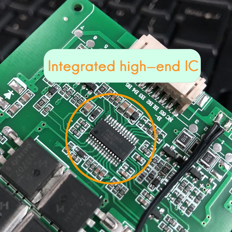 Bảng Mạch Bảo Vệ Pin Sạc 6S 24V BMS Lithium MOS Tăng Cường Bảo Vệ PCB-50A