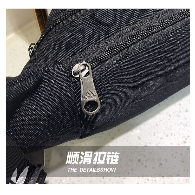 Túi Đeo Chéo Ngực ADIDAS6660 Màu Trơn Cỡ Vừa Thời Trang Cho Nam Và Nữ