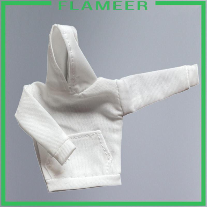 Áo Khoác Hoodie Thời Trang Cho Búp Bê Nữ 6inch Tỉ Lệ 1 / 12