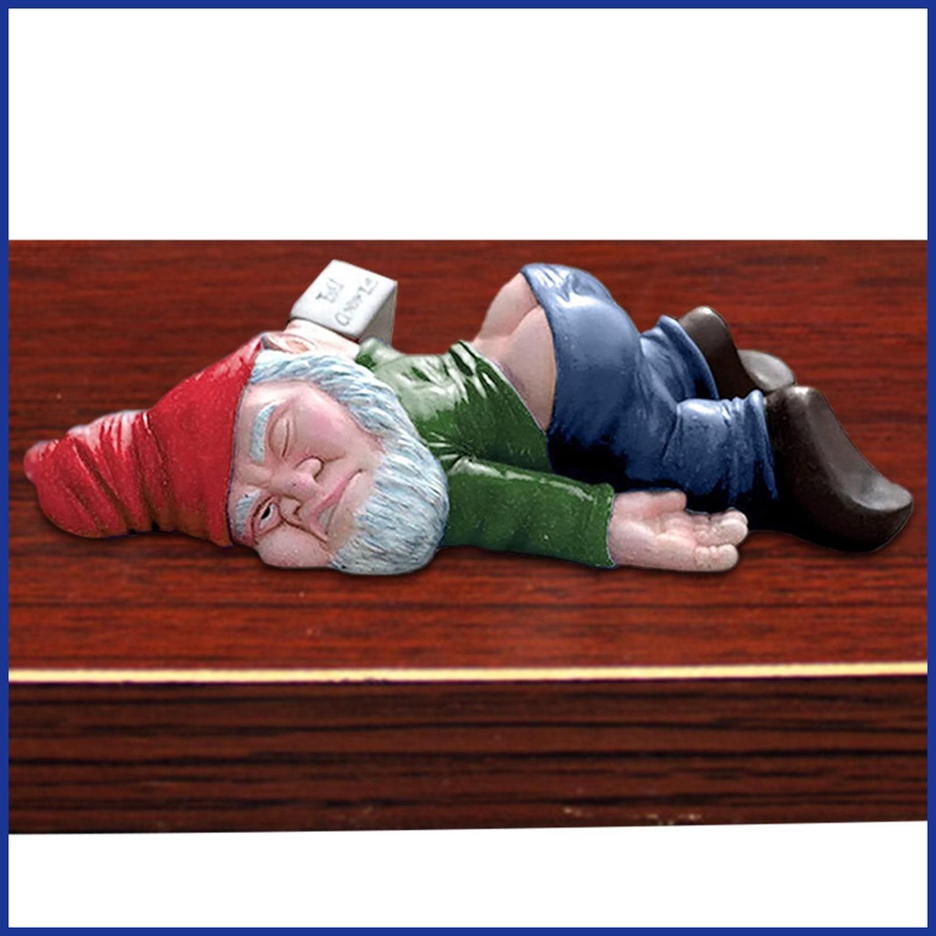 Phụ Kiện Trang Trí Vườn Cây Hình Drunk Gnomes Sáng Tạo