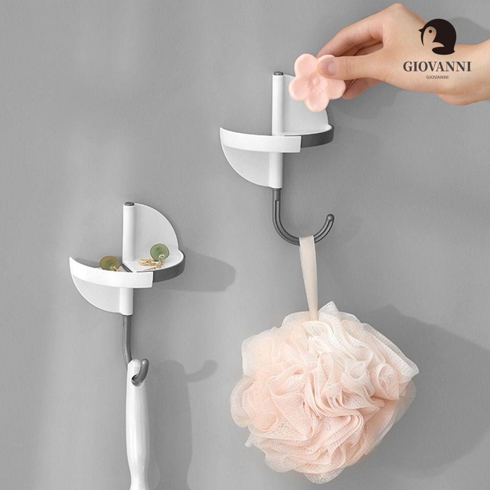 Móc Treo Đồ Dán Tường 2 Trong 1 Tiện Dụng