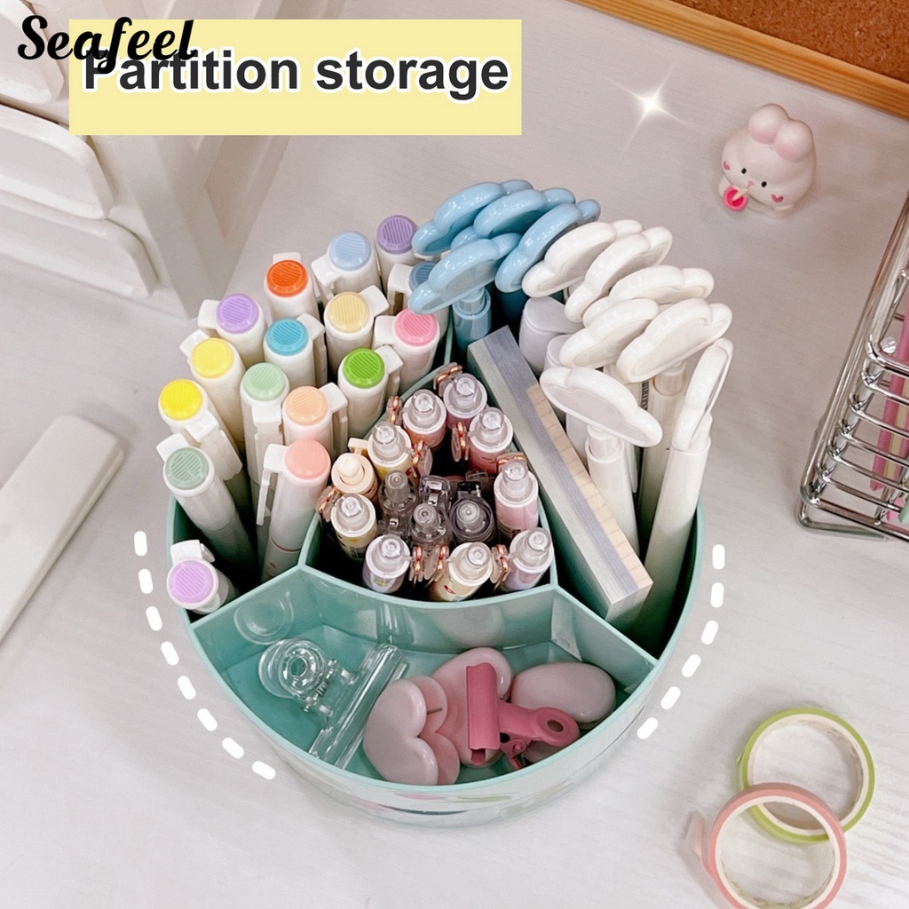 Giá Đựng Bút / Thước Kẻ Chân Mày / Trang Điểm Nhiều Màu Sắc Sức Chứa Lớn Tiện Dụng