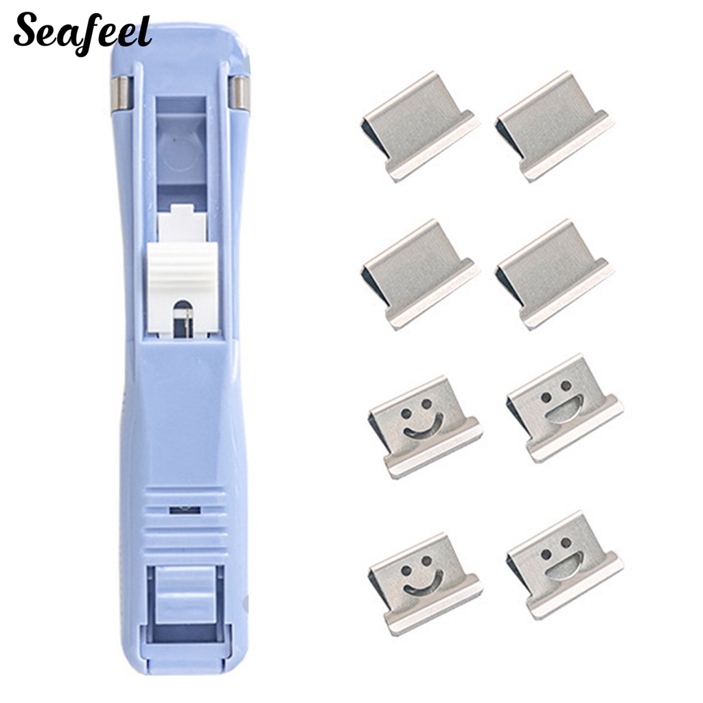 1 Bộ Kẹp Tài Liệu Bằng Nhựa Có Thể Tái Sử Dụng