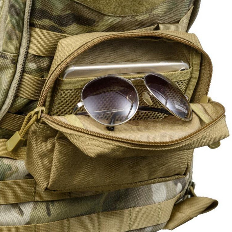 Ba Lô MOLLE bag Kèm Túi Đựng Dụng Cụ EDC Tiện Lợi