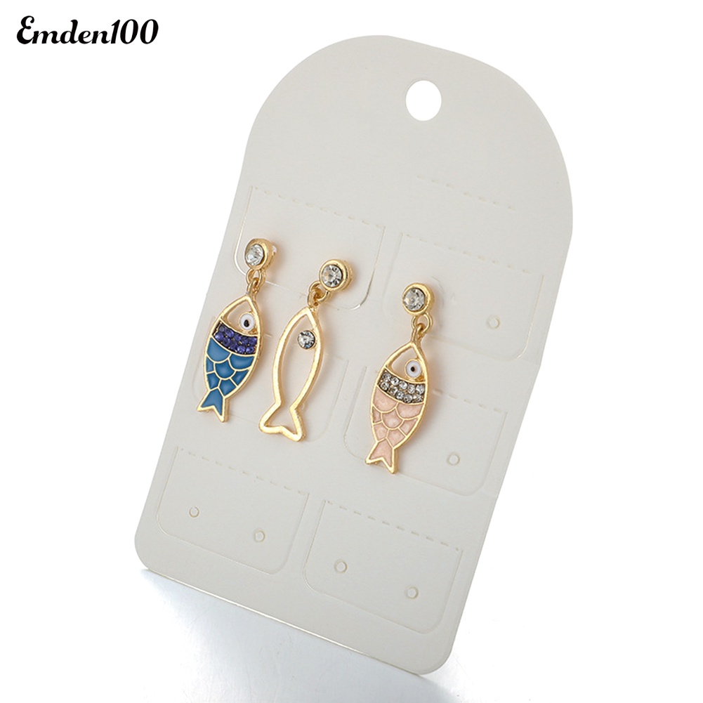 Bộ 3 Khuyên Tai Nữ Trang Phong Cách Bohemian