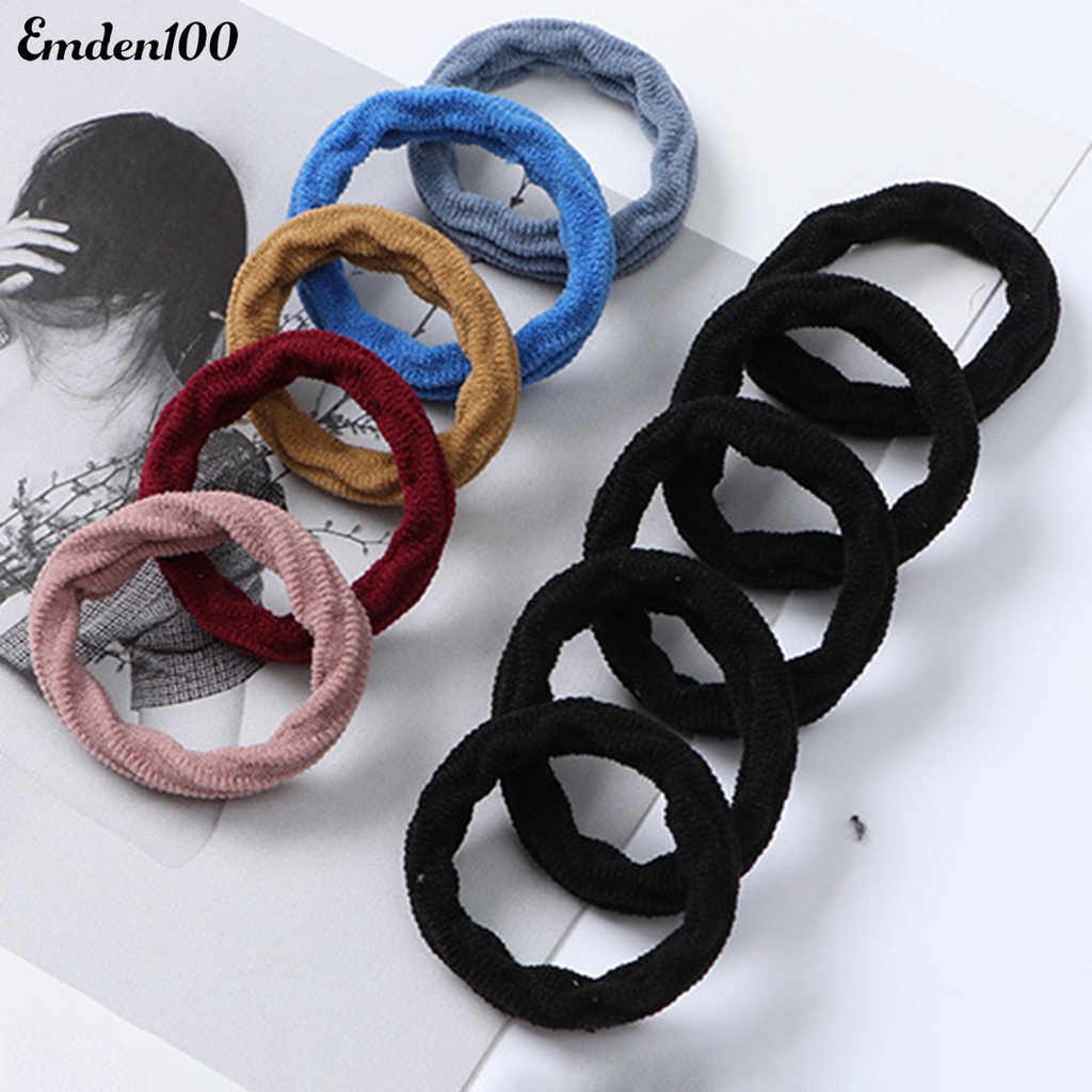 Bộ 5 Dây Buộc Tóc Co Dãn Xinh Xắn Cho Nữ