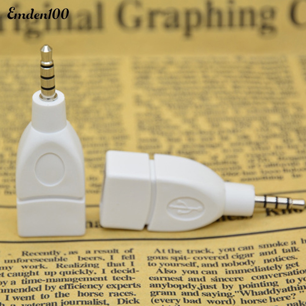 Đầu Chuyển Đổi Âm Thanh Giắc Cắm 3.5mm Sang Cổng USB 2.0