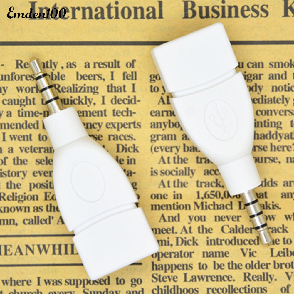 Đầu Chuyển Đổi Âm Thanh Giắc Cắm 3.5mm Sang Cổng USB 2.0