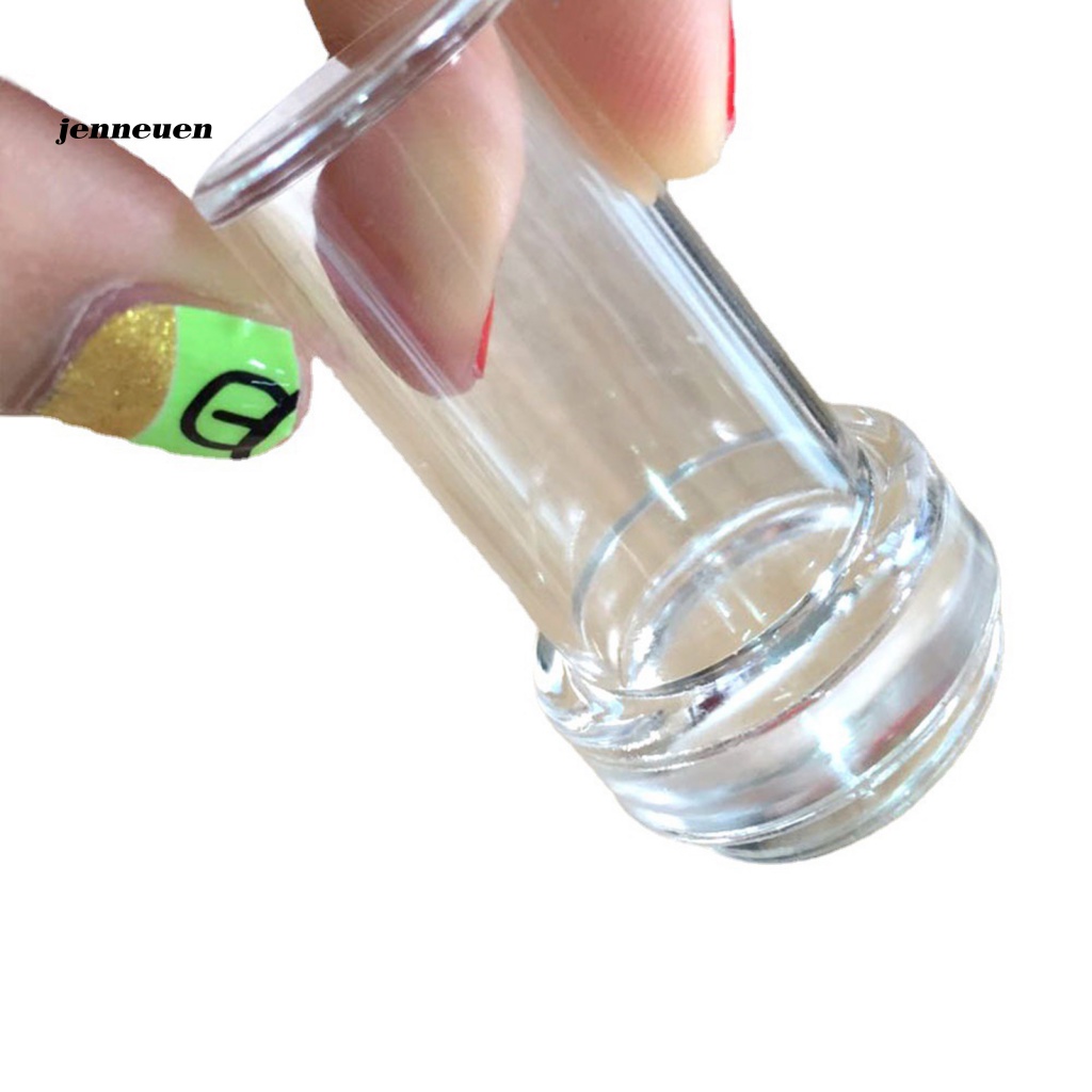 1 Bộ Khuôn In Trang Trí Móng Tay Trong Suốt DIY