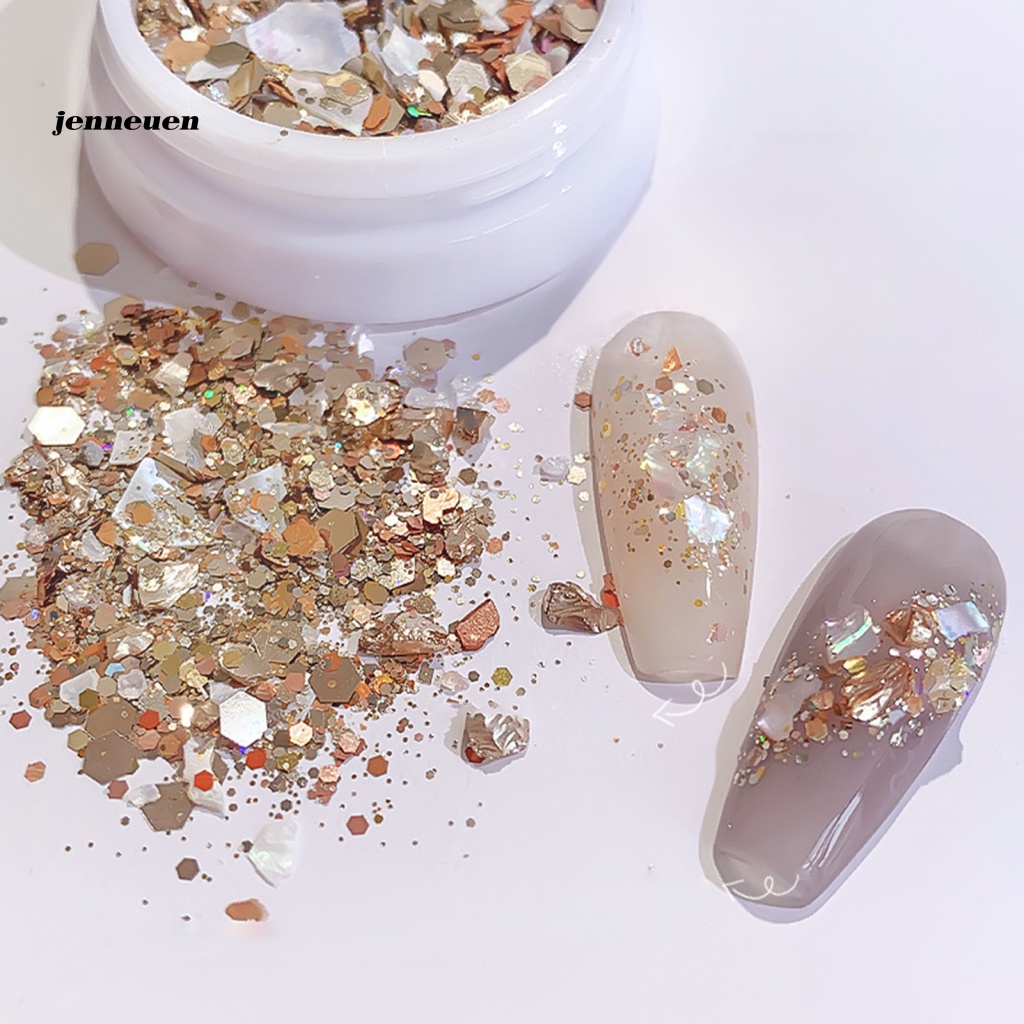 1 Hộp Sequin Lấp Lánh Trang Trí Móng Nghệ Thuật