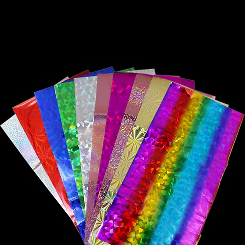 Set 10 Miếng Dán Trang Trí Móng Tay Nghệ Thuật Tự Làm