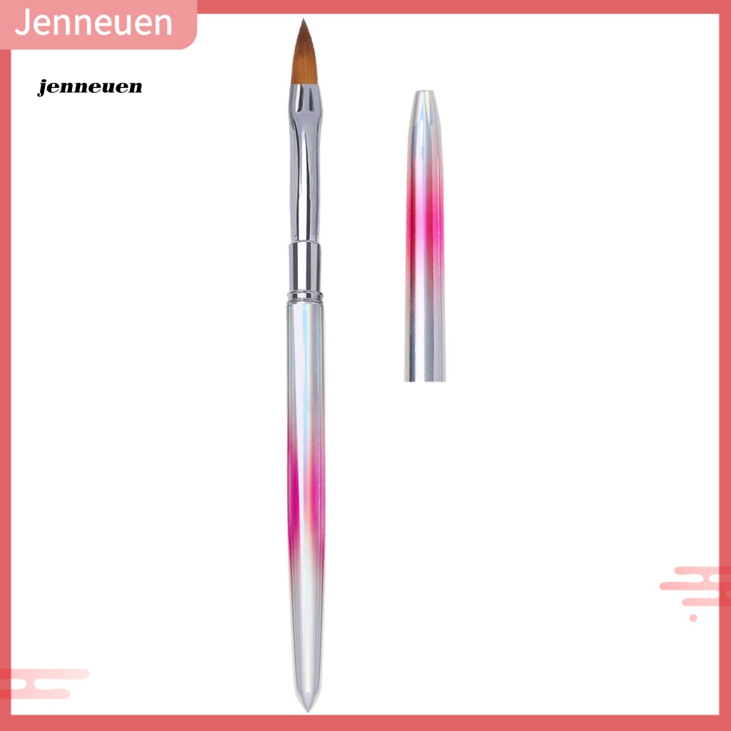 Cọ Vẽ Móng Nghệ Thuật Chuyên Nghiệp Với Tay Cầm Kim Loại