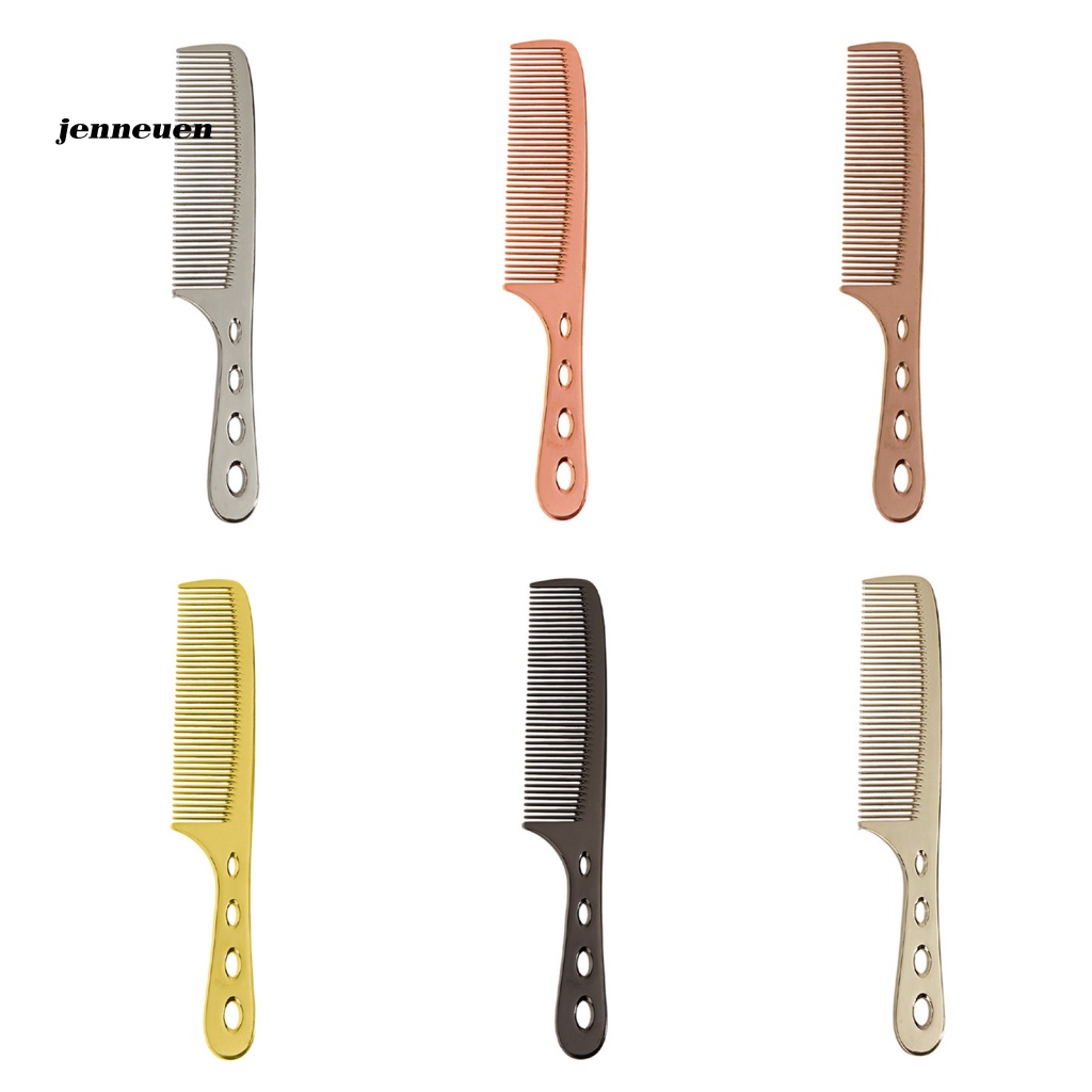 Lược Chải Tóc Bằng Hợp Kim Nhôm Chống Rối Tiện Dụng Cho Nam