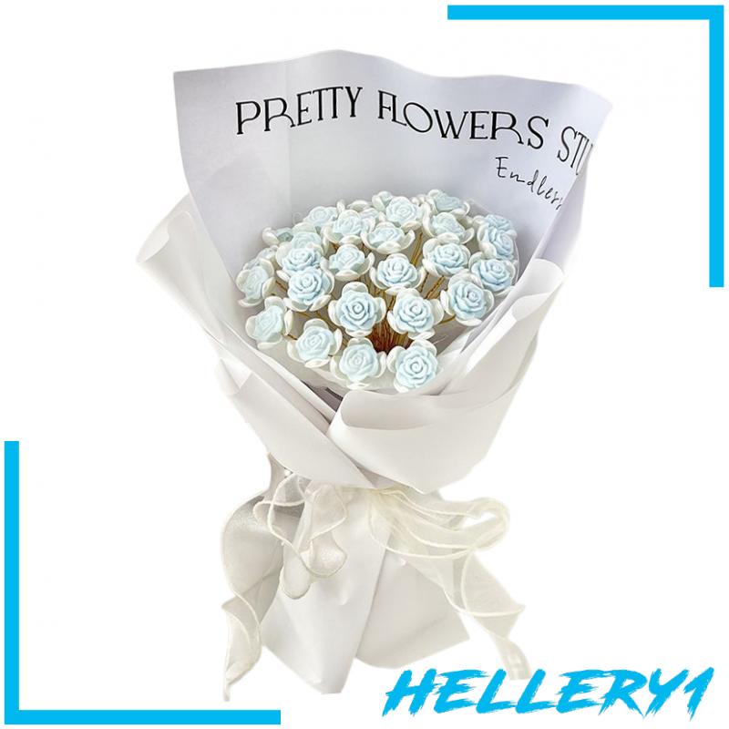 Bó Hoa Giả Trang Trí Thủ Công DIY Xinh Xắn