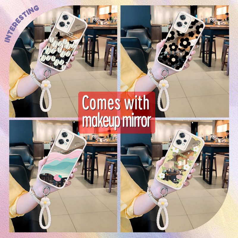Texture For Girls Phone Case For OnePlus Nord CE2 Lite 5G/1+/OPPO K10X 5G trend Hangings flower Heat dissipation