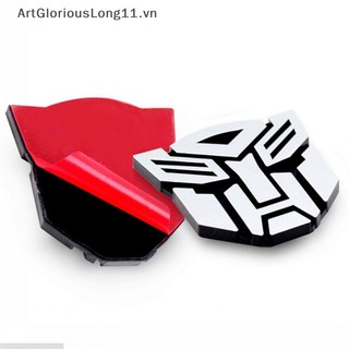 ArtGloriousLong 3D Logo Protector Autobot Biểu tượng Huy hiệu Đồ họa Decal Nhãn dán xe hơi.