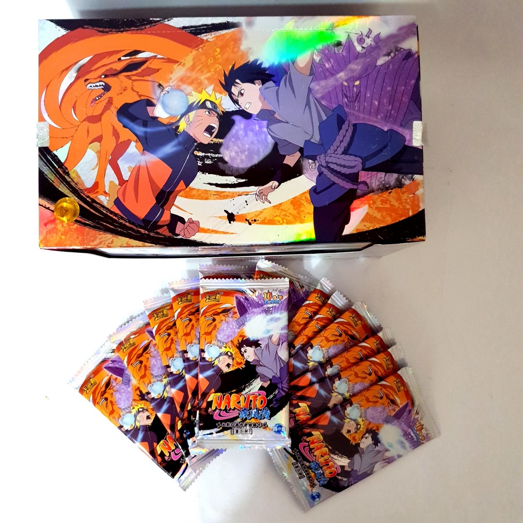 Thẻ nhân phẩm Naruto thử vận may  - Thẻ pack Naruto