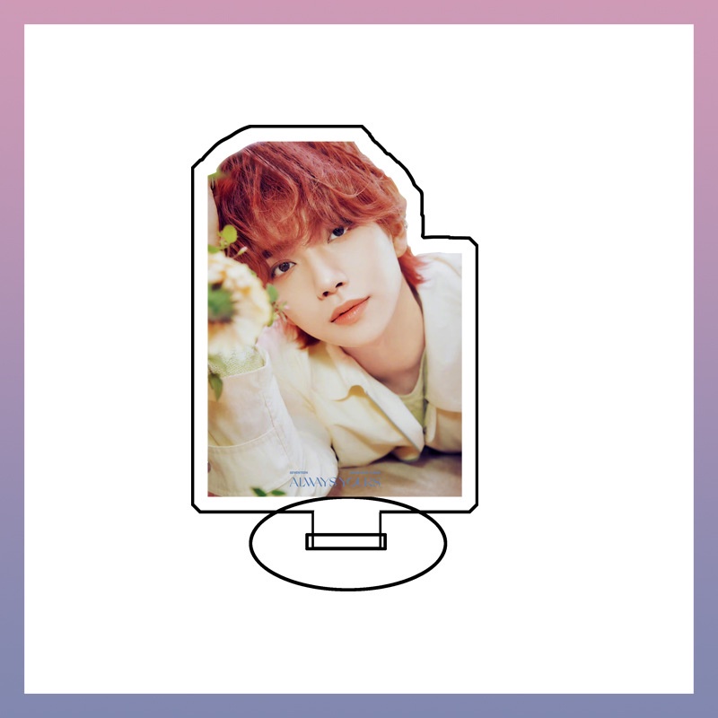 Bộ 8 Tấm Biển Hiệu Hai Mặt Bằng Acrylic Hình Nhóm Nhạc Kpop Seventeen