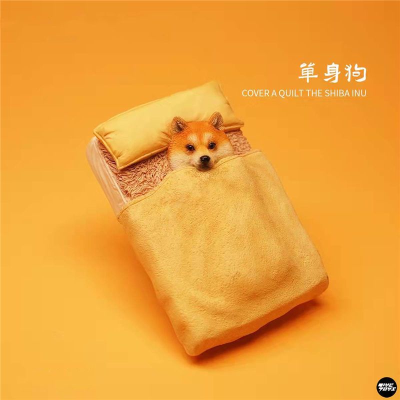 Mô Hình Chú Chó Shiba Inu Dùng Trang Trí Xe Hơi