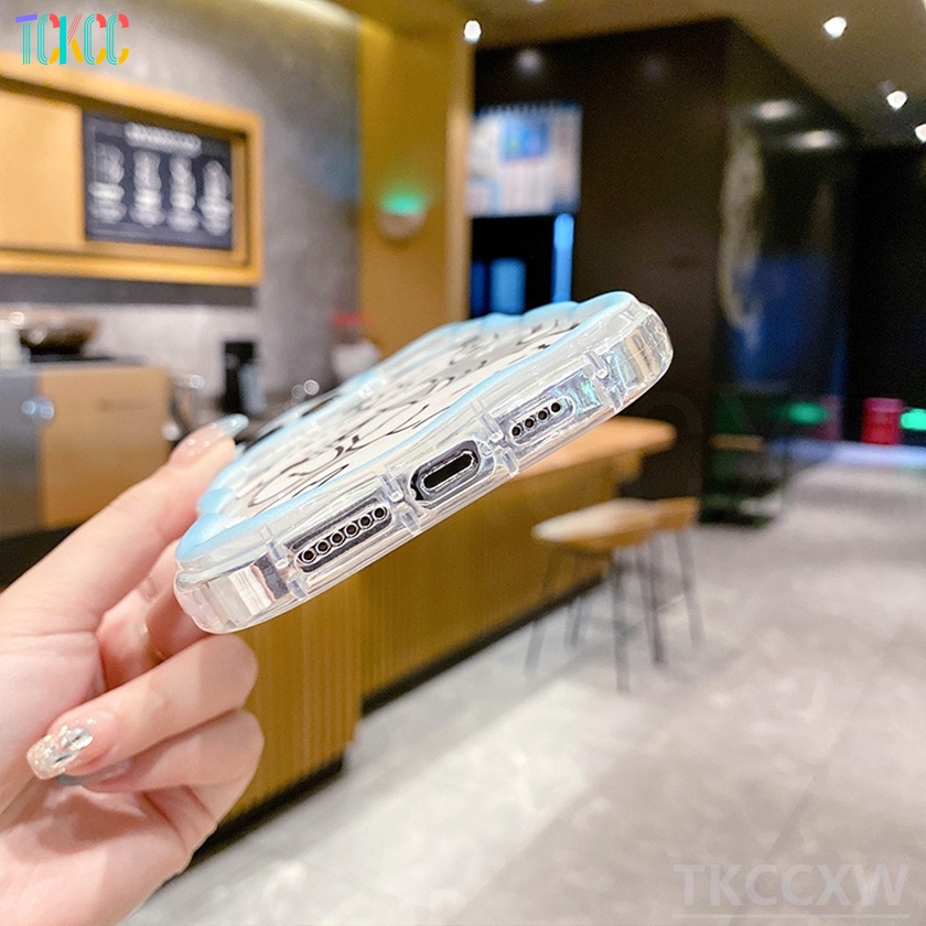 Ốp Điện Thoại Họa Tiết Chú Chó Hoạt Hình Dễ Thương Cho Realme C55 C25 C15 C12 8 V13 GT Neo Flash 2T Q3 Pro