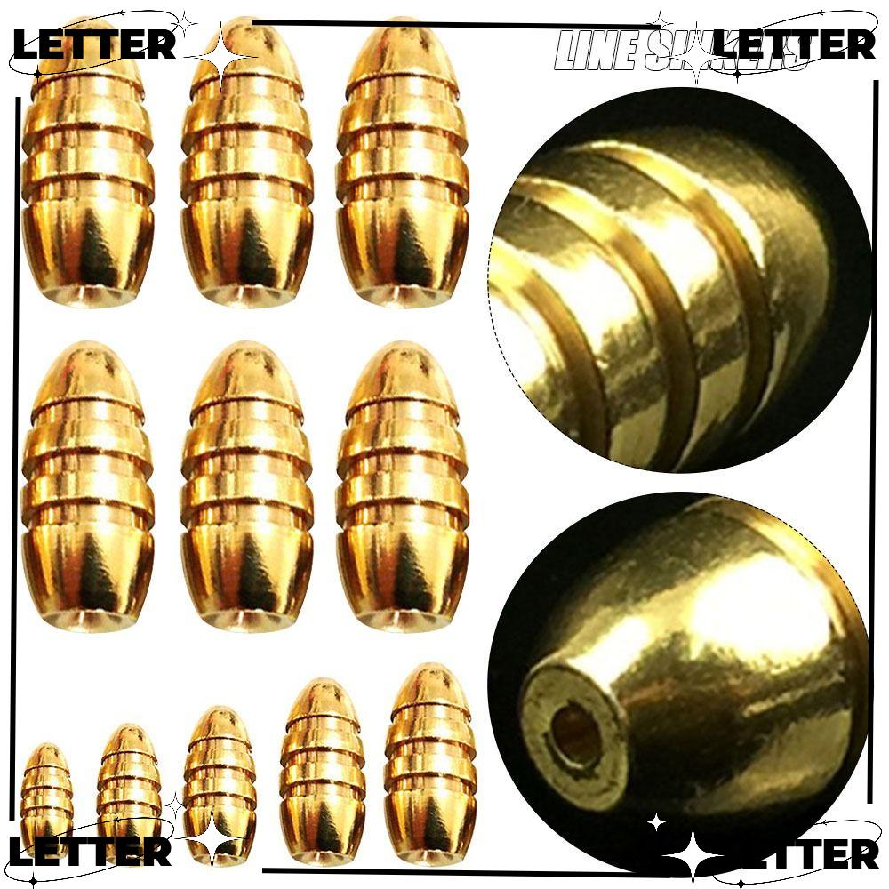 Set 10 Chì Câu Cá Bằng Đồng 10g 7g 5g 3.5g 1.8g