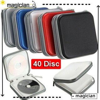 Túi đựng đĩa CD DVD 40 ngăn thiết kế hai mặt nhiều màu sắc tùy chọn tiện lợi