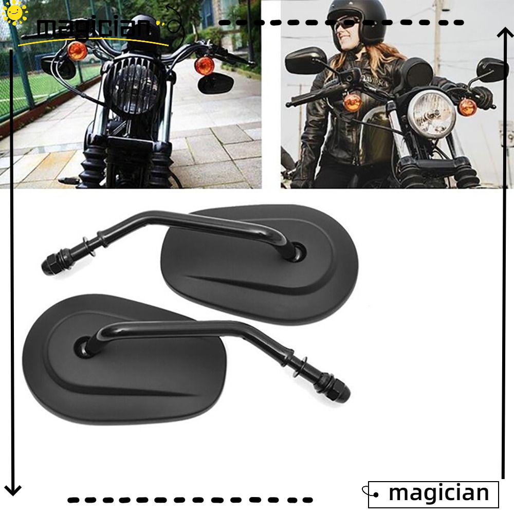 Gương xe máy mag, tay lái màu bạc chrome, phụ tùng thay thế cho xe máy đa năng gương chiếu hậu bên xe máy cho xe máy harley