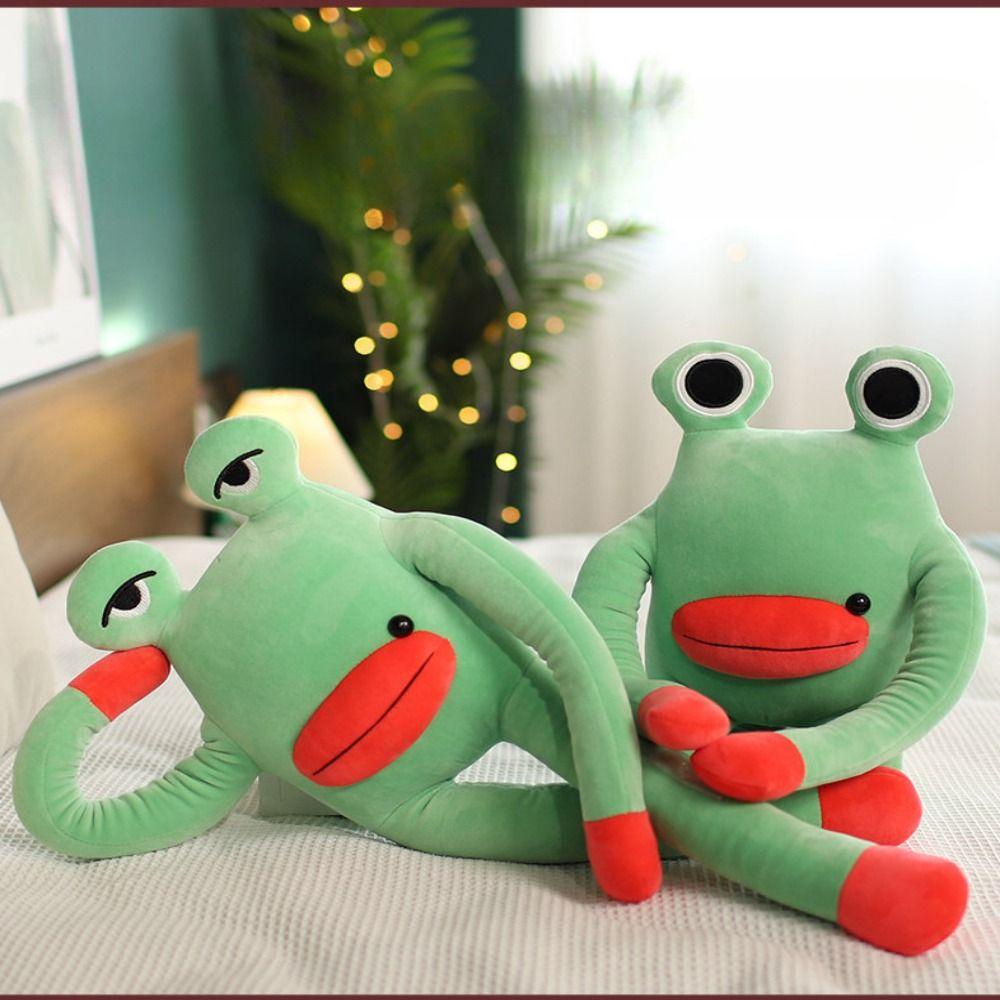Thú Nhồi Bông Hình Ếch Mắt To Có Cánh / Ếch Mắt To Làm Quà Tặng Kỳ Nghỉ 2Lip