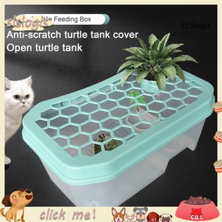 Hộp đựng thức ăn chống trượt tiện dụng cho rùa / bò sát