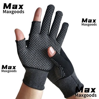 Găng Tay Lái Xe Hở Ngón Chống Nắng Chống Trượt Hai Màu Sắc Thời Trang Xuân Hè Cho Nam Và Nữ