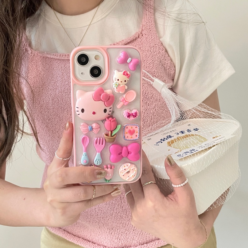 Ốp Điện Thoại Cứng Hình Mèo 3D Cho iPhone 14 14Pro 14promax 11 12 12Pro 12promax 13 13Pro 13promax iPhone 11