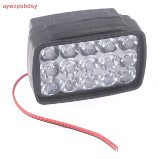 Đèn pha xe máy ánh sáng tại chỗ 15 led 1000lm cho motos atv scooter chiếu sáng mới