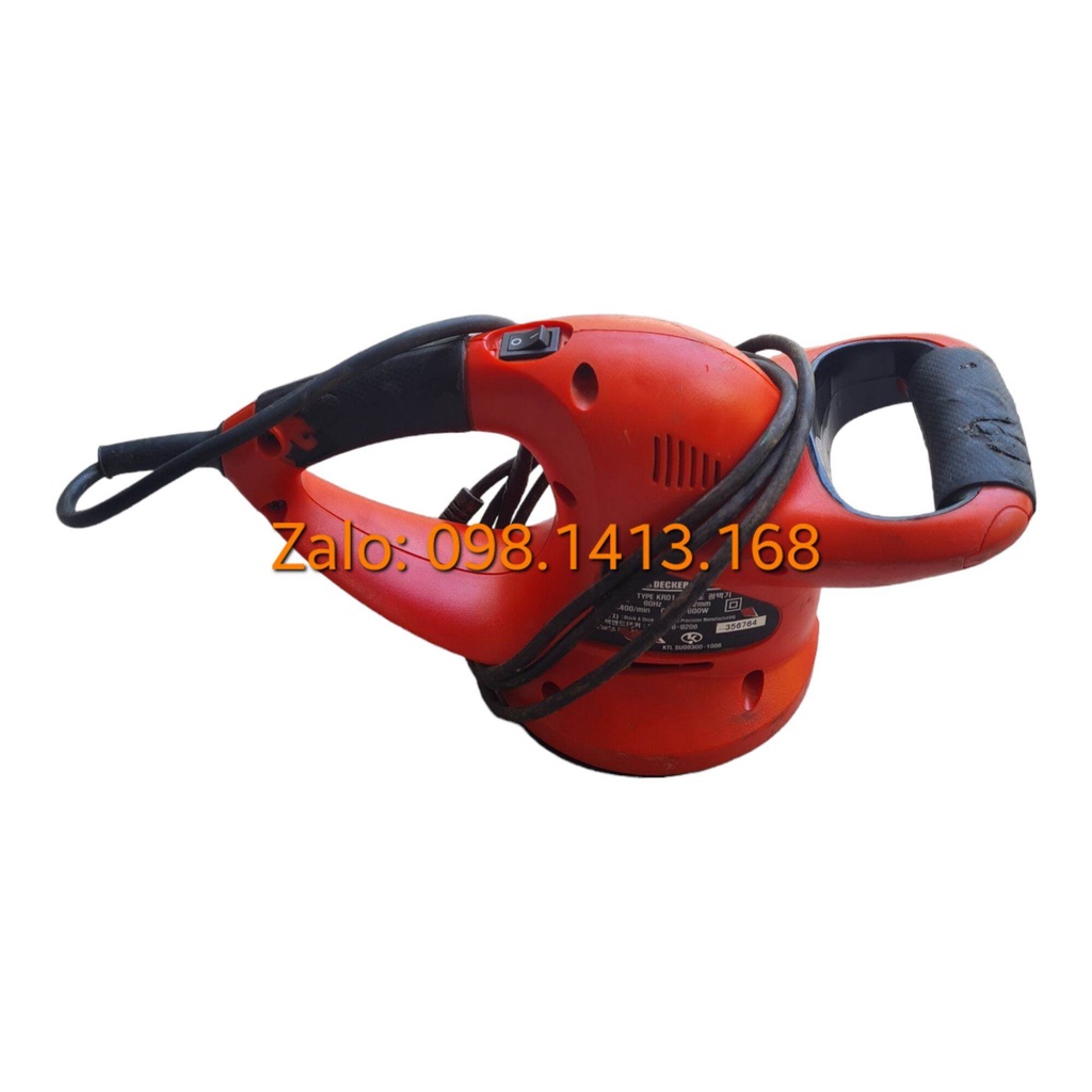 Máy đánh bóng ô tô 60W Black & Decker - Hàng hãng 100% - KP600 - TYPE KR01