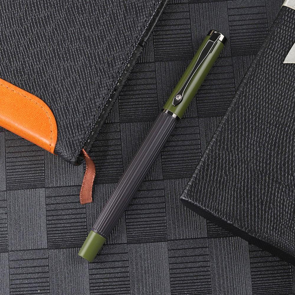 Bút Máy Mực MMLUCK Kết Cấu Kim Loại Sang Trọng Phong Cách Retro Ngòi 0.5mm