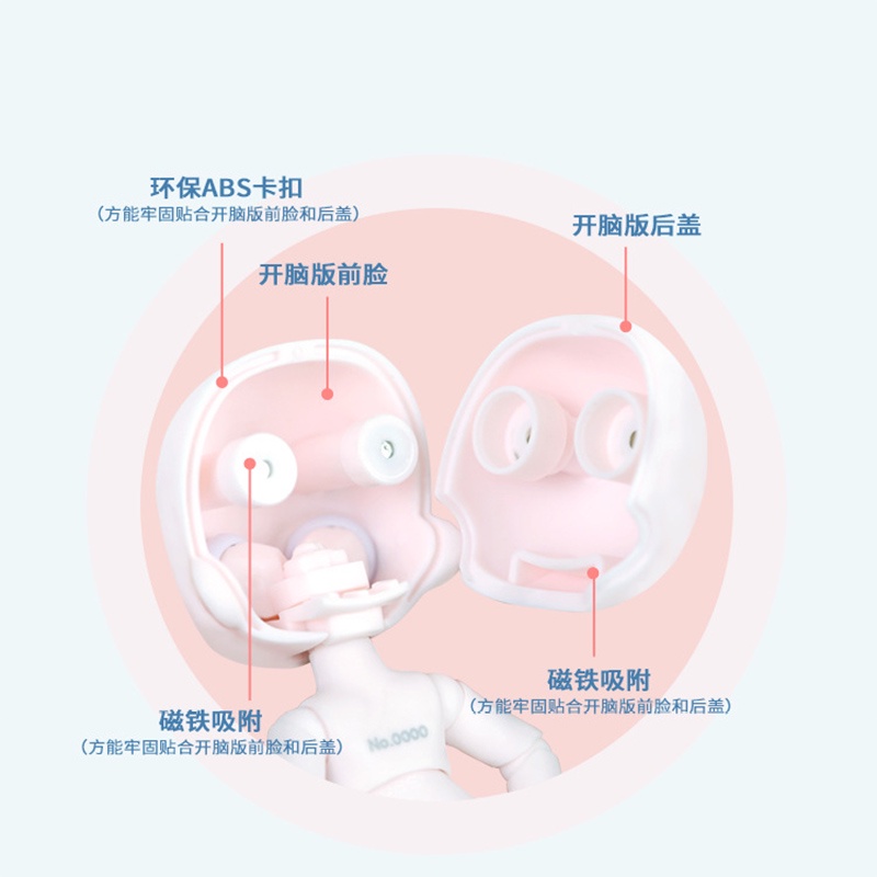 Mới Mô Hình Búp Bê bjd Đa Khớp Có Thể Di Chuyển Chiều Cao 12cm ob11 1 / 12