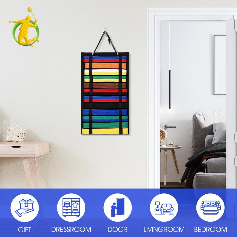 Giá Trưng Bày Thắt Lưng Võ Thuật Karate / Karate / Karate 12 Ngăn Cho Người Lớn