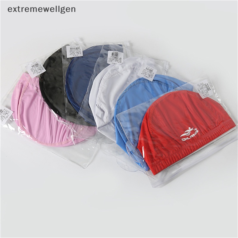 Mũ Bơi Thể Thao Dài Bằng PU Co Giãn Chống Thấm Nước Bảo Vệ Tai Cho Người Lớn LLF