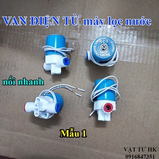 Van từ máy lọc nước ro, van điện từ tròn gc2 dauer 24vdc, valve nối nhanh mẫu 1 hàng [mới