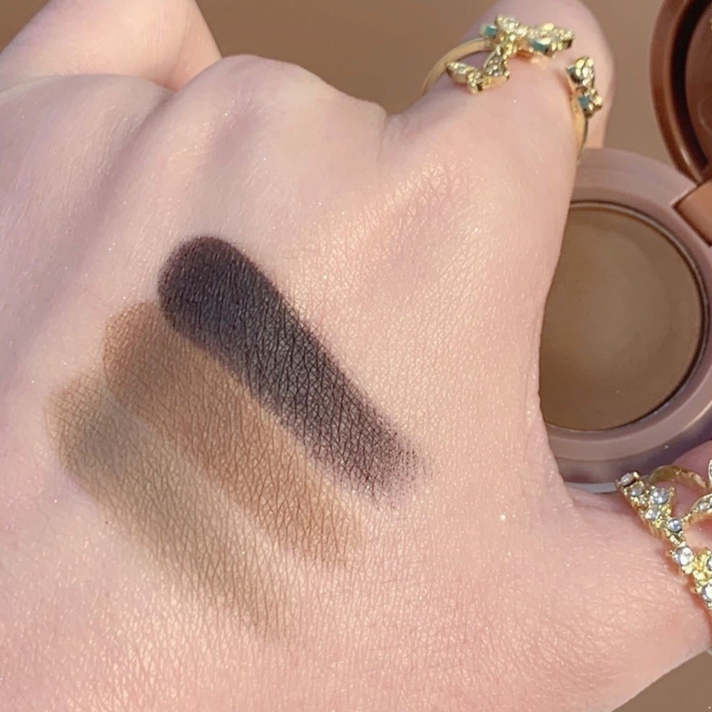 Bảng Phấn Trang Điểm Lông Mày Ba Tầng Misslara Chống Nước Lâu Trôi Tự Nhiên