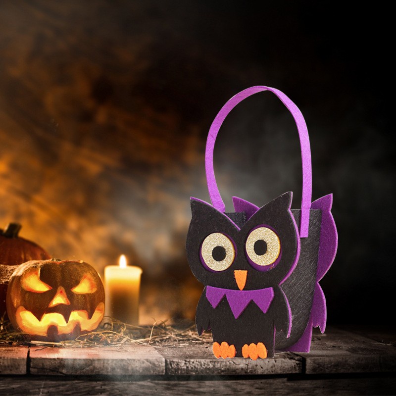 Túi Đựng Kẹo Trang Trí Halloween Cho Bé
