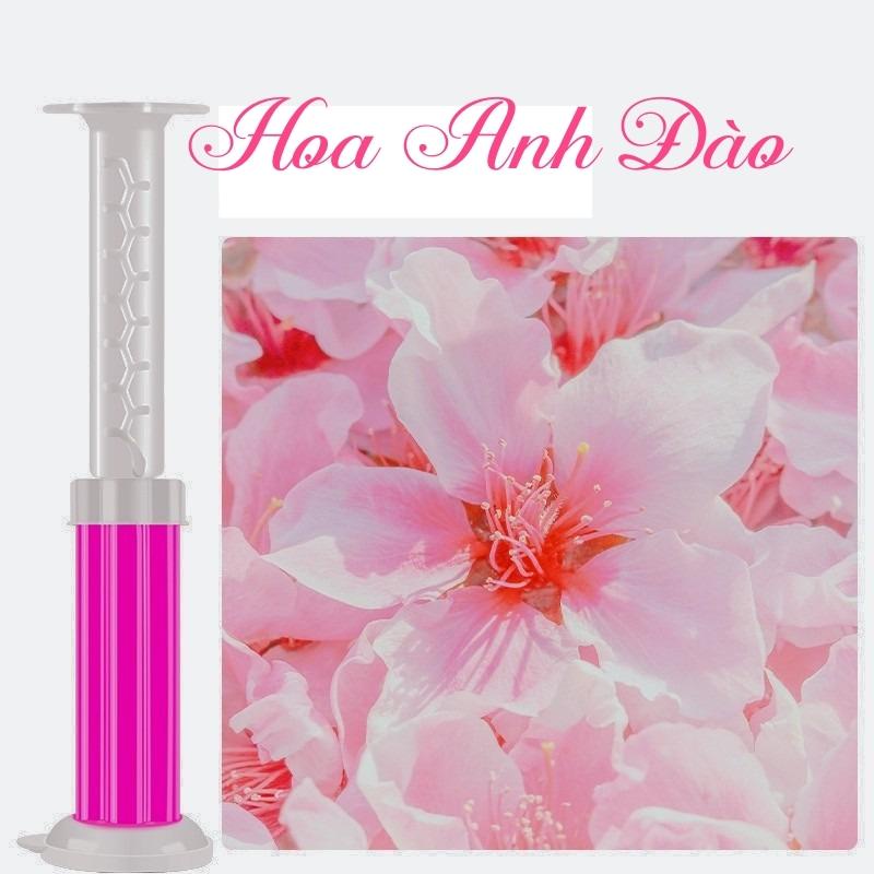 Gel thơm khử mùi toilet hương hoa toilet 9 loại khử mùi diệt khuẩn khử trùng toilet hình hoa hương thơm tươi mát không khí