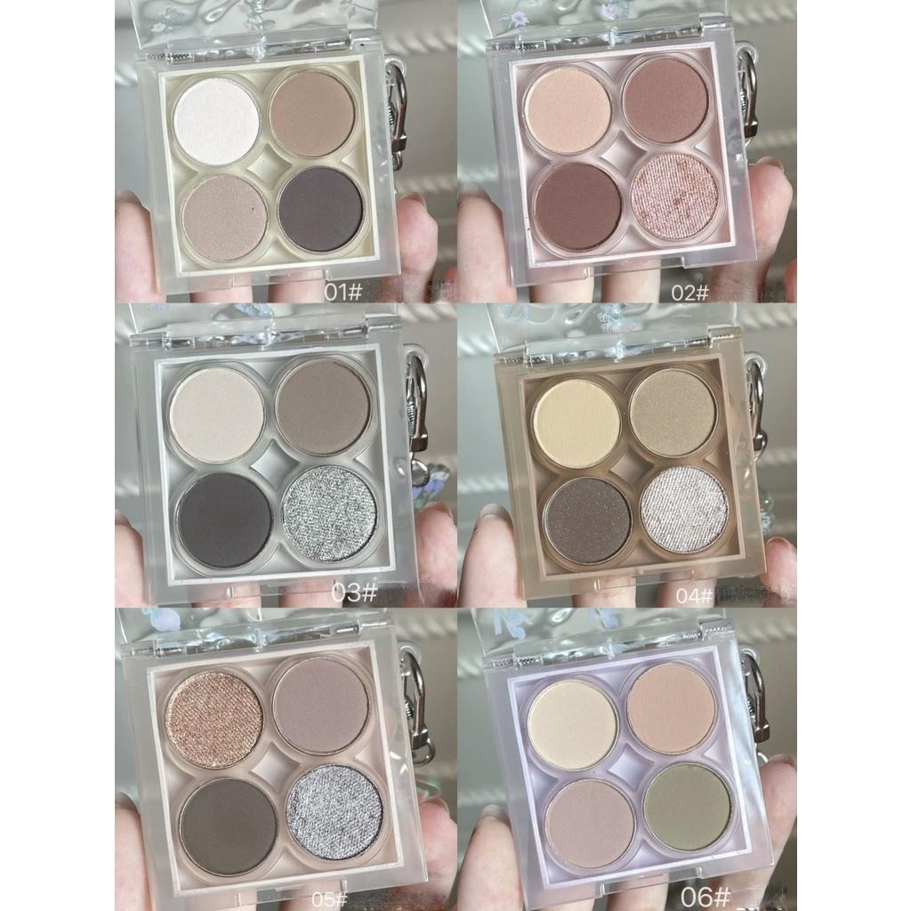 Bảng mắt 4 ô Flortte Nice To Meet Chu