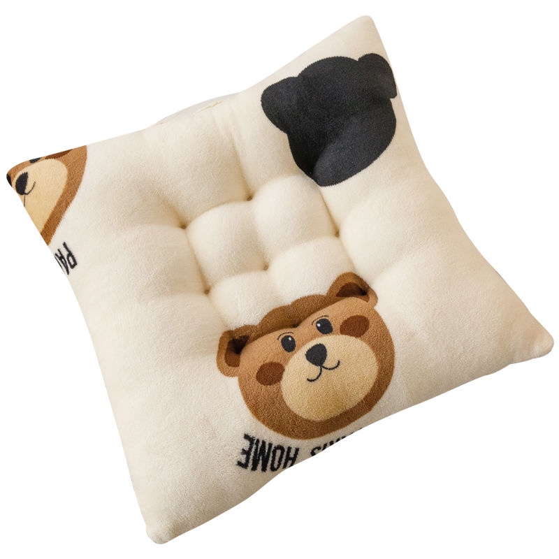 Đệm Lót Ghế Ngồi Văn Phòng Bằng Lông Cừu Sữa Dày Dặn