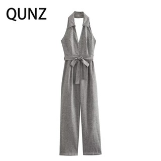 Áo liền quần hở lưng qunz 4653