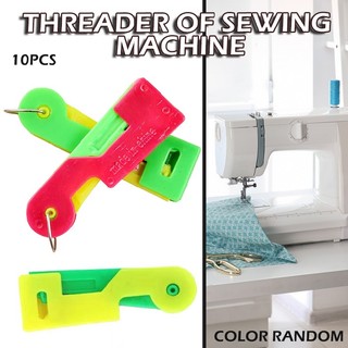 10PCS Automatic Easy Sewing Needle Device Threader Needle Threader Elderly Use