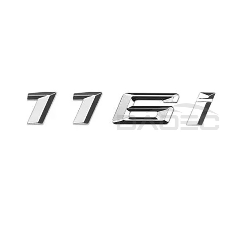 Logo Chữ Cái ABS Trang Trí Xe Hơi BMW 1 Series 116i 118i 120i 125i 130i 135i 140i E81 E82 E87 E88 F20 F21