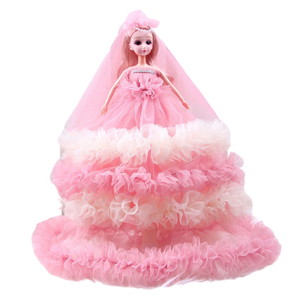 Salzburgstore.tw Búp Bê Công Chúa Cô Dâu Có Khớp Chuyển Động Mắt To Và Quà Tặng Hoàn Hảo Cho Bé Gái