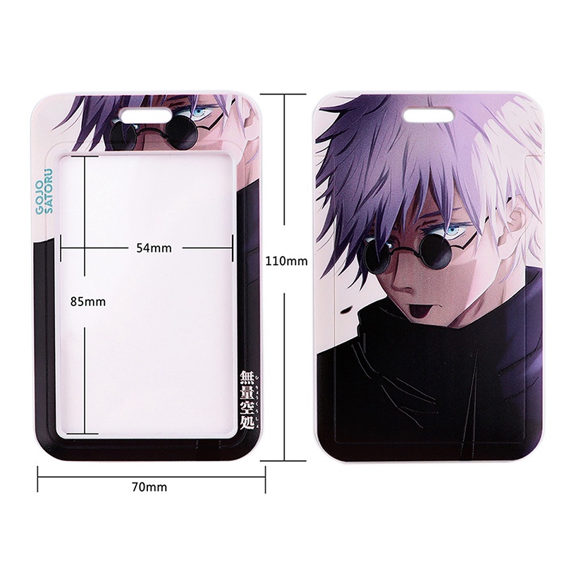 Bao Đựng Thẻ Họa Tiết anime jujutsu kaisen Có Dây Đeo