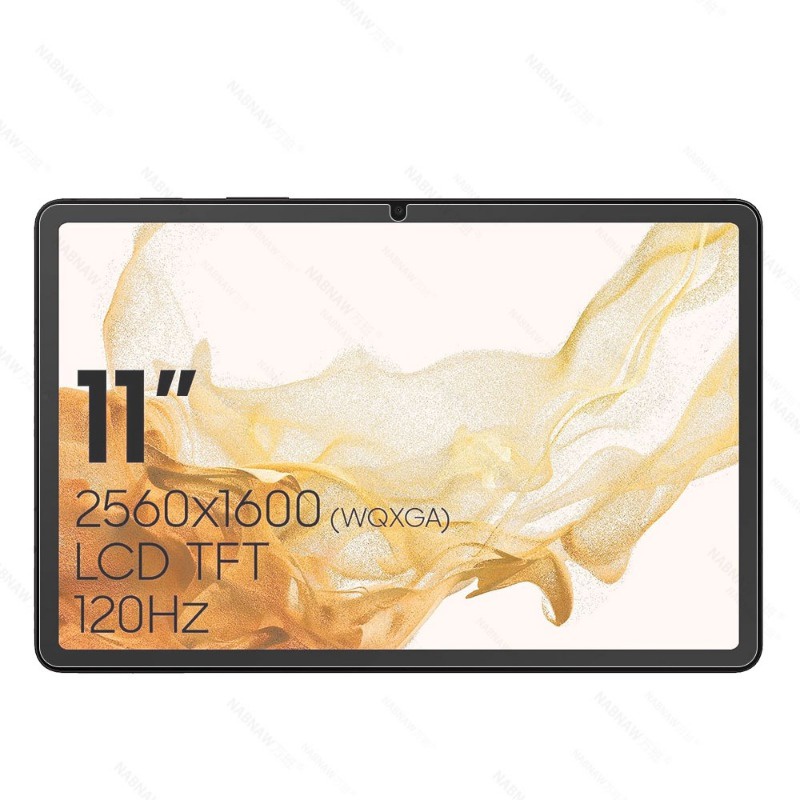 1 Bộ Kính Cường Lực + Sợi Carbon Cho Samsung Galaxy Tab S9 S9 + S9 Plus 2023 SM-X710 SM-X716B SM-X718U SM-X810